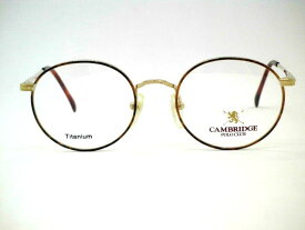 日本製 ビンテージボストンフレーム　大きめボストン型フレーム　ビンテージ眼鏡・PoloClub　ケンブリッジ・533