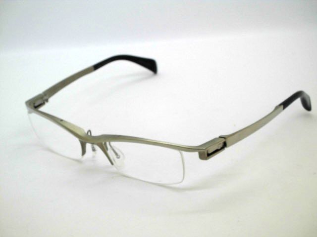 日本製　鯖江眼鏡　チタンハーフリムチョイワル風メガネ　ナイロールめがね・ジャポニズム・JP020 送料無料/新品 - 0