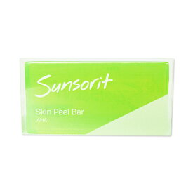 サンソリット　スキンピールバー AHA (緑) 135g Skin Peel Bar