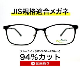 ザ”サプリメガネ7204　度無し【 国産高性能、東海光学ルティーナレンズ】【JIS規格適合メガネ】アイケアメガネTR-90　おしゃれ　かわいいくもり止めクロス付 ブルーライトカット テスター付 お買い物マラソン スーパーセール