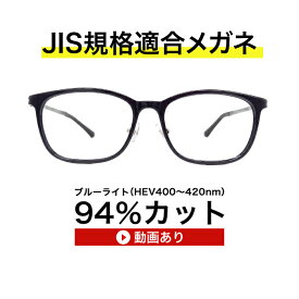 ザ”サプリメガネ9195　度付き【 国産高性能、東海光学ルティーナレンズ】【JIS規格適合メガネ】アイケアメガネブルーライトカットTR90 おしゃれくもり止めクロス付 ブルーライトカット テスター付 お買い物マラソン スーパーセール