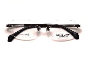 【フレーム単品メガネ】 シャルマン MENSMARK メンズマーク XM 5510-BR ブラウン【ウエリントン系】【エクセレンスチタン】【日本製眼鏡】