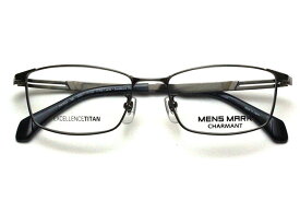 【フレーム単品メガネ】 シャルマン MENSMARK　メンズマーク XM 5513-GR グレー【ウエリントン系】【エクセレンスチタン】【日本製眼鏡】