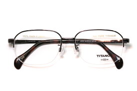 【フレーム単品メガネ】 マルマン　TITANOS(チタノス) T 1188-CV5(ブラウン)【ウエリントン系】【チタン】【メーカー3年保証付き】【日本製眼鏡】