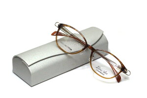 【フレーム単品メガネ】 シャルマン Lineart ラインアート XL 1604-BR ブラウン【ヴィヴァーチェコレクション】【ウエリントン系】【軽量プラスチック】【エクセレンスチタン】【チタン】【