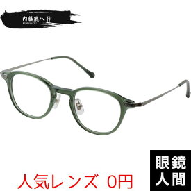 メガネ 眼鏡 めがね 日本製 鯖江 ブランド フレーム メンズ レディース 男性 女性 内藤熊八作 N-401 5 44