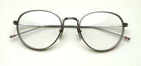 THOM BROWNE（トムブラウン）　UEO119A-035-52 n11 matte plate titanium w/silver plate titanium