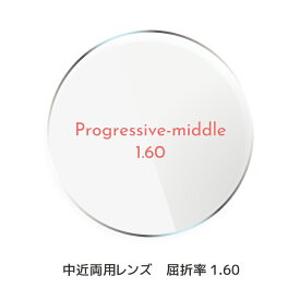＼1/25(日)がお買い時★MAX15%OFFクーポン+Pアップ／中近両用レンズ 非球面 屈折率 1.60