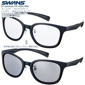 【送料無料】SWANSサングラス Pathway PW-0066 color:MBK【調光レンズ】