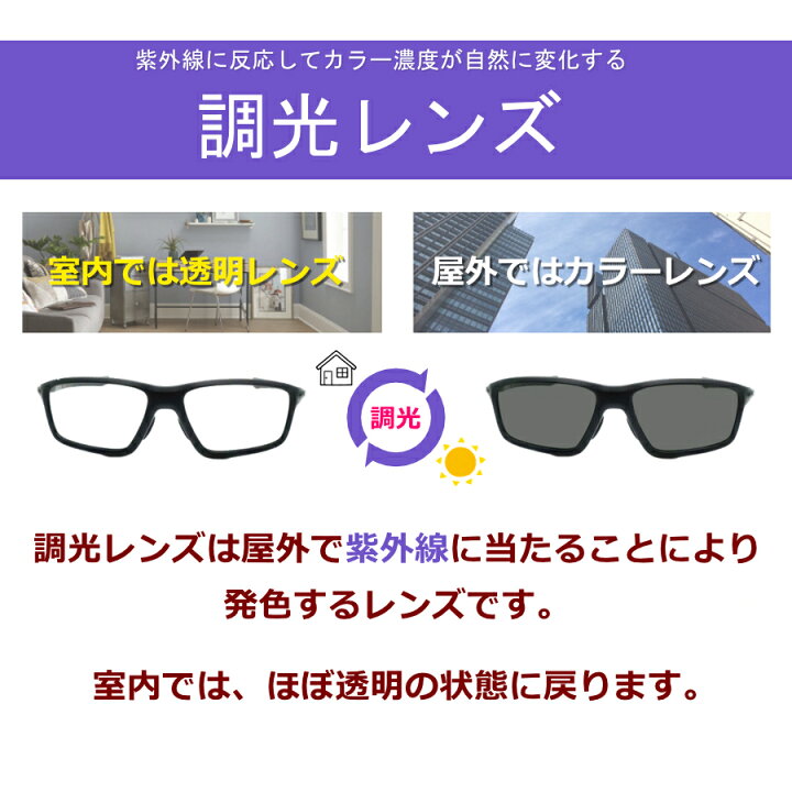 楽天市場】お持ちのフレームのレンズ交換 太陽光で色が変わる HOYA製 