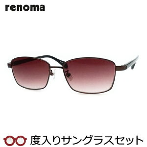 �y�x���J���[�����Y���I�z�@renoma�@���m�}�x����T���O���X�Z�b�g�i�x�t���T���O���X�j�@20-3013�@2�@�_�[�N�u���E��