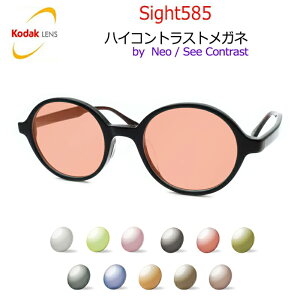 Kodak Sight585 �n�C�R���g���X�g�T���O���X�@YS517 1 ���E���h 48�T�C�Y �Z�� �h῁@�܂Ԃ����΍� �y�x�Ȃ������i�z�@�R�_�b�N�Ё@NeoContrast/SeeContrast�x�[�X�̃A�N�e�B�u�����Y�@�T�C�g585