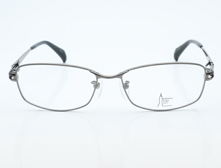 楽天市場】マンハッタンデザインスタジオメガネセット MDS517 1 ガンメタル ラージサイズ ＸＸＬ キングサイズ 大きいメガネ HOYA製レンズつき  度付き 度入り 度なし ダテメガネ 伊達眼鏡 ＵＶカット フレーム Manhattan Design Studio : メガネプロサイトＹＯＵ