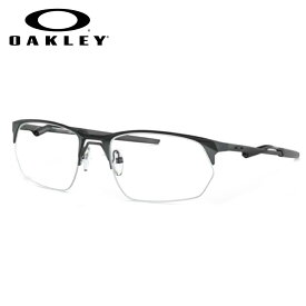 薄型レンズ付き　オークリーメガネセット　OX5152　0356　56サイズ　サテンライトスチール　ワイヤータップ　WIRETAP2.0RX　ハイカーブレンズつき　度付き　度入り　度なし　ダテメガネ　伊達眼鏡　UVカット　フレーム　OAKLEY　国内正規品