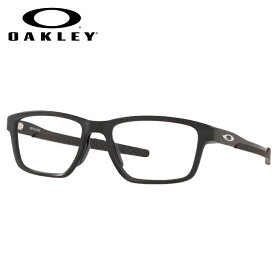 薄型レンズ付き　オークリーメガネセット　OX8153　0155　55サイズ　サテンブラック　メタリンク　METALINK　度付き　度入り　度なし　ダテメガネ　伊達眼鏡　UVカット　フレーム　OAKLEY　国内正規品
