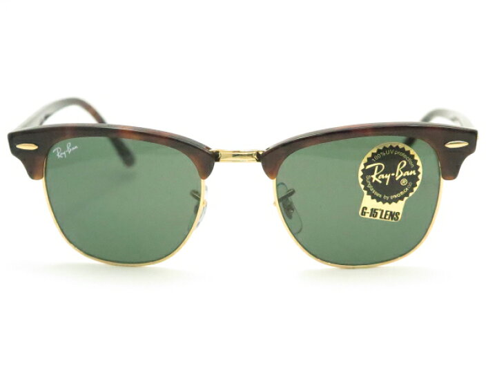 楽天市場】レイバンサングラスRB3016-W0366 【49サイズ】CLUBMASTER 