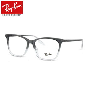 レイバンメガネセット RX5422F　8310　ダークグレー　52サイズ　ウェリントン　国内メーカー薄型レンズつき　度付き　度入り　度なし　ダテメガネ　伊達眼鏡　UVカット　フレーム　Ray-Ban
