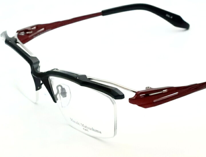 楽天市場】レンズつき マサキマツシマ メガネ MF-1302 4 ブラック  