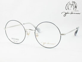 John Lennon ジョンレノン 日本製メガネフレーム JL-G103-3 大きい丸メガネ ビッグサイズ ラウンド 度付き対応 近視 遠視 老眼鏡 遠近両用 BIGサイズ 大きなメガネ クラッシック クラシカル レトロ ヴィンテージ Made in Japan 鯖江