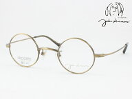John Lennon ジョンレノン JL-1124-3 日本製メガネフレーム 度付き対応 近視 遠視 老眼鏡 遠近両用 ラウ…