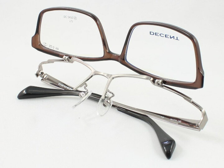 楽天市場 跳ね上げ式 Decent ディセント メガネフレーム Dc 3470 1 度付き対応 近視 遠視 老眼 遠近両用 セルフレーム フルリム めがね侍楽天市場店