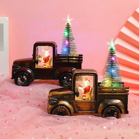 ＼セール ポイント20倍／クリスマス 飾り サンタクロース サンタ 車 おもちゃ クリスマスツリー ライト付き 玩具 デコレーショ クリスマス 雑貨 北欧 クリスマス・オブジェ 北欧インテリア 置物 クリスマスグッズ パーティー プレゼント 飾り 贈り物