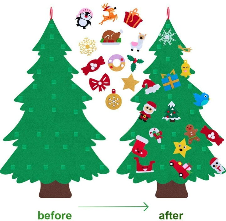 楽天市場 クリスマスツリー Diy フェルトツリー 子供 壁掛け タペストリー クリスマスオーナメント 面ファスナー 手作り 布製フェルト デコレーション 飾り付け 雰囲気作り 可愛い 親子 幼稚園 保育園 小学校 おしゃれ ギフト プレゼント Atena 楽天市場店 楽天市場 クリスマスツリー Diy フェルトツリー 子供 壁掛け タペストリー クリスマスオーナメント 面ファスナー 手作り 布製フェルト デコレーション 飾り付け 雰囲気作り 可愛い 親子 幼稚園 保育園 小学校 おしゃれ ギフト プレゼント Atena 楽天市場店
