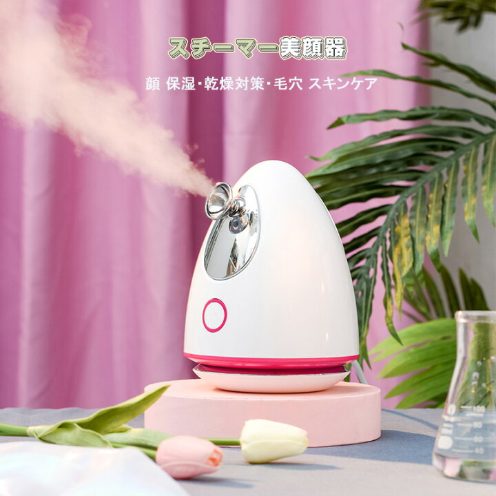 楽天市場】加湿器 秋冬向け フェイス スチーマー 水分補給 スチーマー 