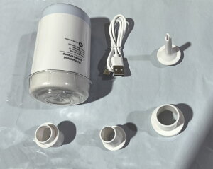 新入荷【お中元 早割 滑り台付き】 自動充気ポンプ 電動エアポンプ 空気入れ 無線エアポンプ ポンプ 空気抜き 両用 ビニールプール クッション エアベッド キャンプ アウトドア 郊外 小型