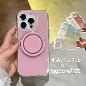 iPhone17�P�[�X �O���b�v�g�b�N�t�� �}�O�Z�[�t magsafe iPhone�P�[�X �X�}�z�X�^���h�t�� �}�O�l�b�g�Ή� ������� ���킢�� �؍��� �|�b�v ���� �N���A �����݃J���[ �J���t�� �����h�~ �l�C iPhon