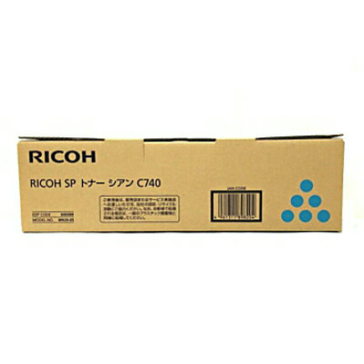 楽天市場】【純正品4色セット】 リコー SPトナーカートリッジ C740 4色  