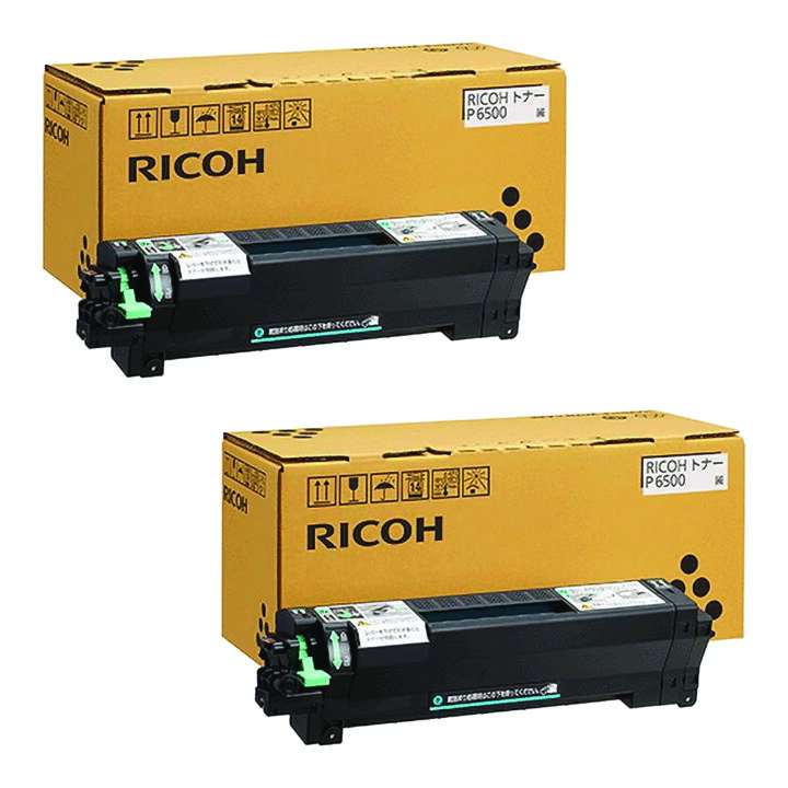 楽天市場】【純正品 2個セット】RICOHリコートナーカートリッジ P6500 