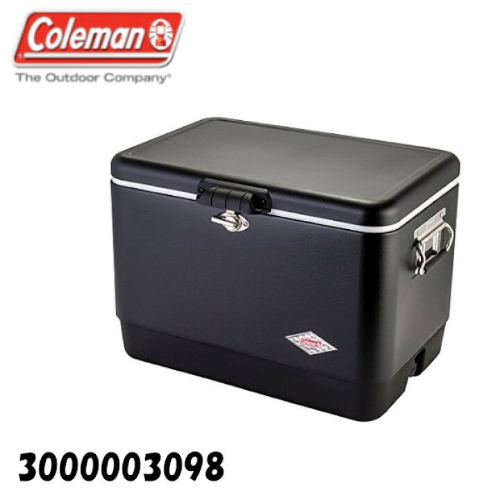 楽天市場】コールマン スチールベルト クーラー 54Qt (Coleman Steel Belted Cooler) ブラック (Black) (3000003098) : メグリエ楽天市場店 楽天市場】コールマン スチールベルト クーラー 54Qt (Coleman Steel Belted Cooler) ブラック (Black) (3000003098) : メグリエ楽天市場店