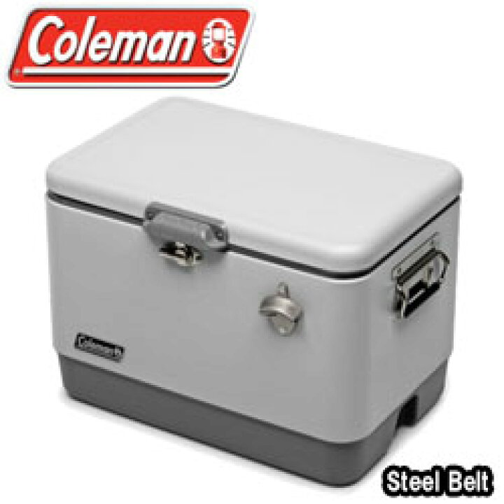 楽天市場】コールマン スチールベルト クーラー 54Qt (Coleman 54QT 