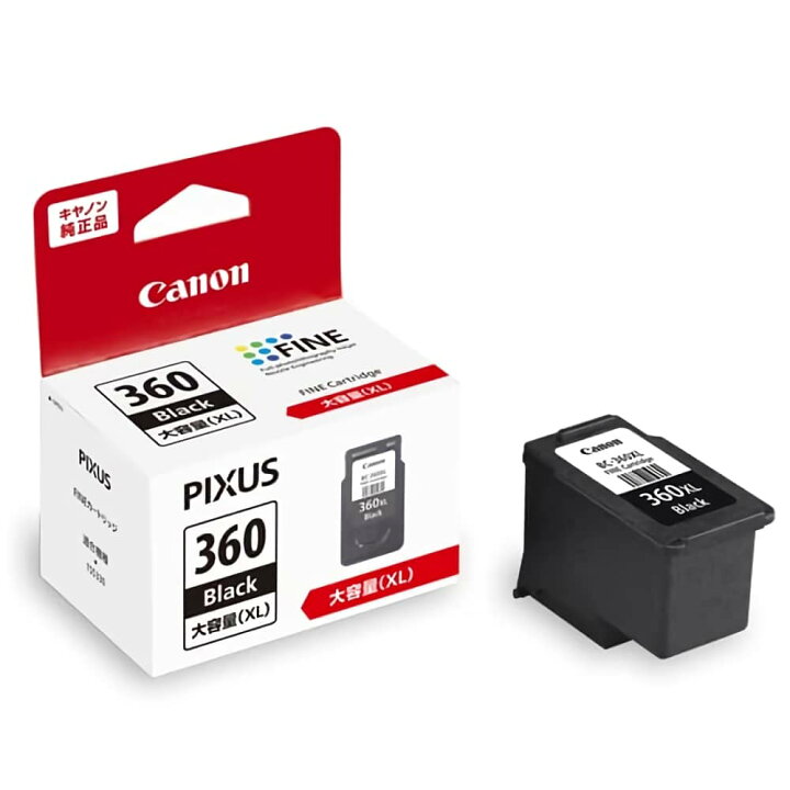 楽天市場】【純正品】CANON キヤノン FINEカートリッジ BC-360XL 大  
