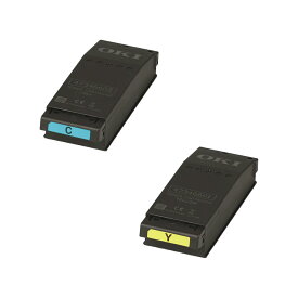 【純正品 2色セット】 沖電気工業 トナーカートリッジ TC-C4F C1/Y1 (シアン/イエロー)