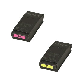 【純正品 2色セット】 沖電気工業 トナーカートリッジ TC-C4F M1/Y1 (マゼンタ/イエロー)