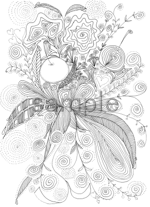 楽天市場 和紙を使った水彩ぬり絵シリーズ1 塗り絵 水彩 パステル 和紙専門卸 廻木商店