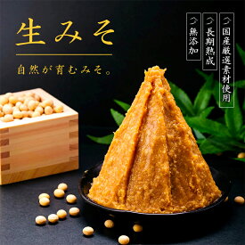 無添加 生みそ 十二割麹 中辛口みそ 送料無料 味噌 みそ 蔵元直送 12割麹 米みそ 麹みそ 長期熟成 国産 会津産米 大豆 自然塩100％ 袋入 カップ入 蔵出し 手作り 米麹 みそ汁 味噌汁 老舗