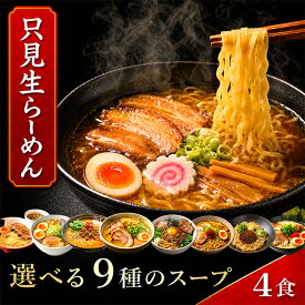 ラーメン 只見生らーめん 4食【選べる9種の定番スープ】｜ 送料無料 生ラーメン 生麺 お取り寄せ ご当地ラーメン 福島 太麺 細麺 熟成多加水麺 1食160g 大盛 福島県産小麦 ゆきちから もちもち食感 製造元直送