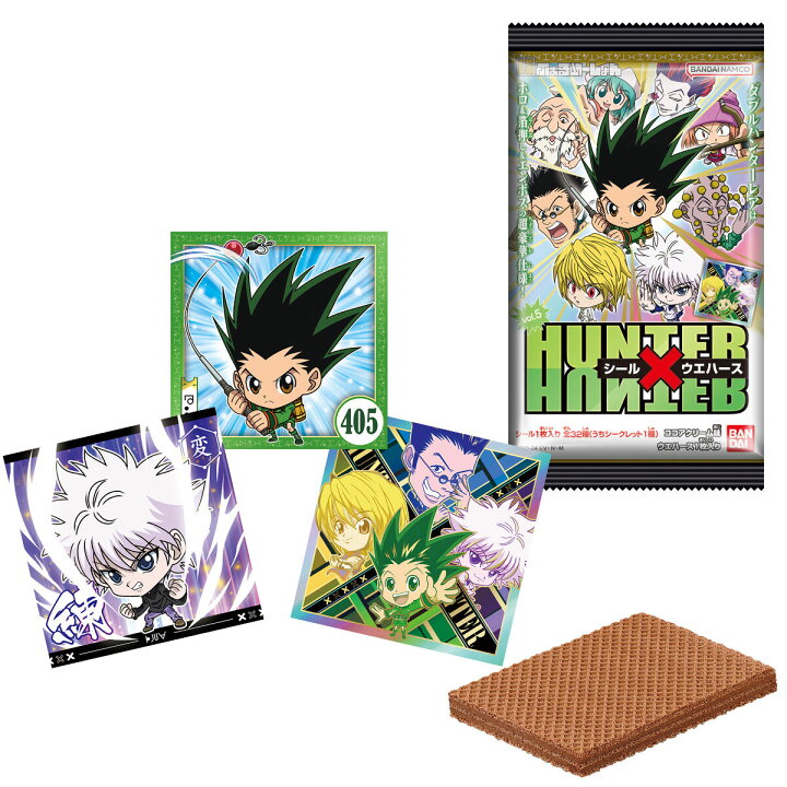 楽天市場】【10個バラ売り】にふぉるめーしょん HUNTER×HUNTER シール 