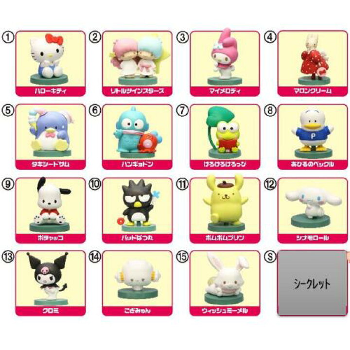 楽天市場】【BOX】フルタ製菓 チョコエッグサンリオキャラクターズ 10 