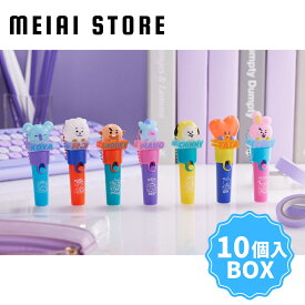 【 10個入 BOX 】 BT21 Light Stick Charm | LINE FRIENDS BTS キャラクター ライト スティック チャーム キャラ グッズ 食玩 コレクション 一覧 ラインナップ お菓子 韓国 可愛い 電池 KOYA RJ SHOOKY MANG CHIMMY TATA COOKY