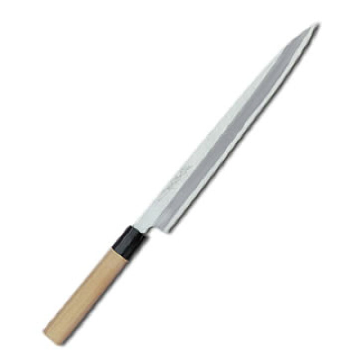 楽天市場】【 業務用 】堺孝行 霞研水牛柄 正夫包丁 柳刃包丁 18cm 