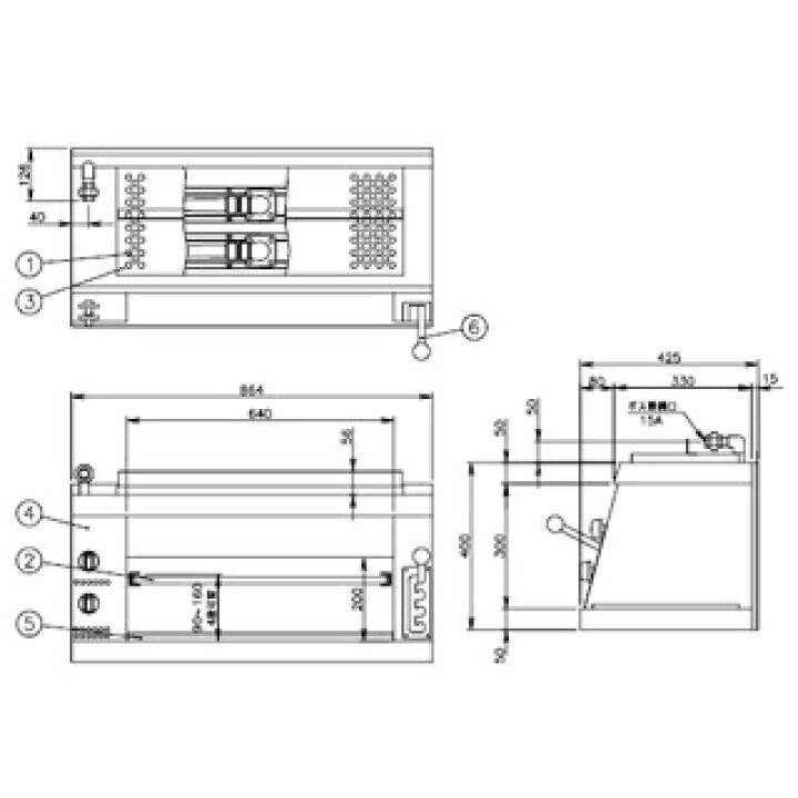 楽天市場】コメットカトウ サラマンダー(ガス式) 864×425×400 CBB  