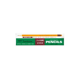 【まとめ買い10個セット品】 トンボ鉛筆 鉛筆 2558-B 12本