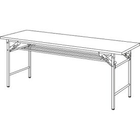 折りたたみテーブル YKT-1860(IV) アイボリー 1台