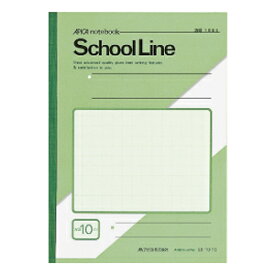 日本ノート（アピカ） 学習ノート LS10-1G 緑 1冊