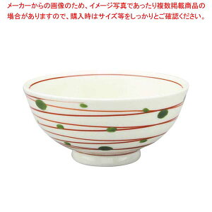 【まとめ買い10個セット品】 アルセラム強化食器 赤筋飯碗 EC1-55