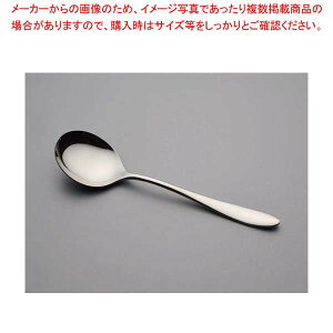 【まとめ買い10個セット品】 18-10 ジェンヌ No.5800 デザートスープスプーン